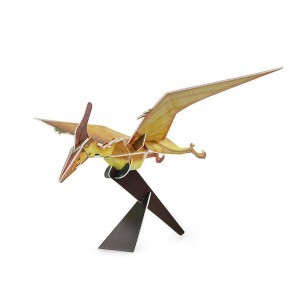 5 diseños de dinosaurios DIY juego de rompecabezas 3D modelo Kit juguetes para niños ZCB468-7