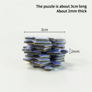 ਕਸਟਮ ਡਿਜ਼ਾਈਨ ਪੇਪਰ ਖਿਡੌਣਾ ਬਾਲਗ ਬੁਝਾਰਤ ਗੇਮਾਂ 1000 ਟੁਕੜੇ Jigsaw Puzzle ZC-70002