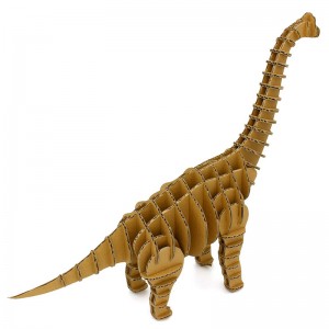 Brachiosaurus 3D Bulmaca Ev Masaüstü Dekorasyon CD424 Için Kağıt Modeli