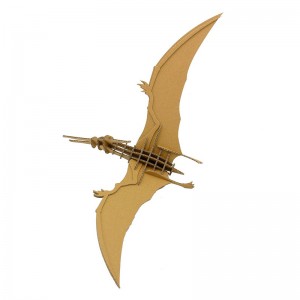 ئائىلە ئۈستەل بېزەكچىلىكى CS172 ئۈچۈن Pterosaur 3D تېپىشماق قەغەز مودېلى