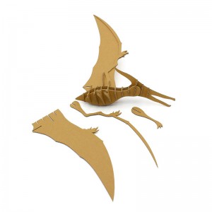 Pterosaur 3D Puzzle кагаз модели үчүн үй рабочий жасалгасы CS172