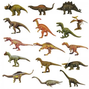 سلسلة ثلاثية الأبعاد من بوكيمون ديناصورات سلسلة ألغاز رغوية ثلاثية الأبعاد للأطفال ZC-A003