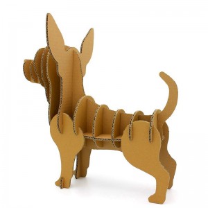 ထူးခြားသောဒီဇိုင်း Puppy Chihuahua ပုံစံ 3D ပဟေဋ္ဌိ CC421