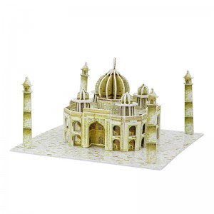 Hot selling India's TajMahal model DIY 3D Puzzel Speelgoed voor Kinderen ZCB668-10