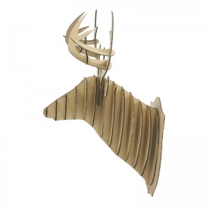 Deer Head 3D Puzzle for Wall Hanging Decoration CS148