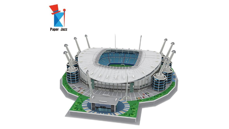 Charmer 3D-stadionpuzzels over de hele wereld