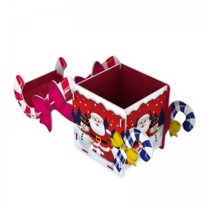 ألغاز تجميع ثلاثية الأبعاد للأطفال الأكثر مبيعًا في عيد الميلاد حامل قلم حلوى قصب ZC-C015