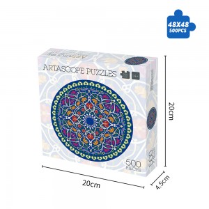 කෑලි 500 kaleidoscope Jigsaw Puzzles ZC-JS001