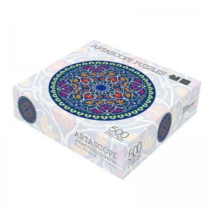 500 gabalu kaleidoskops finierzāģu puzles ZC-JS001