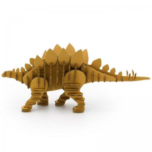 අද්විතීය නිර්මාණ stegosaurus හැඩැති 3D ප්‍රහේලිකාව CC423