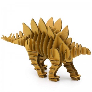 Unik design stegosaurusformad 3D-pussel CC423