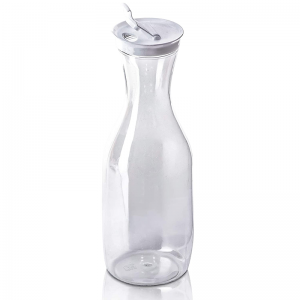 Clear Plastic Pitcher Premium Quality Water Containers Excellent for Iced Tea, Powdered Juice and Milk
