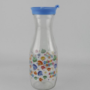 Clear Plastic Pitcher Premium Quality Water Containers Excellent for Iced Tea, Powdered Juice and Milk