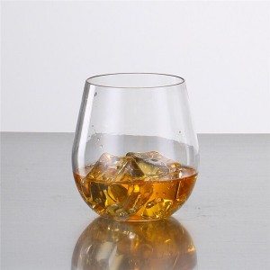 Charmlite BPA-free Recyclable Whiskey Glass Plastic Beer Tumbler Wine Glass – 18 oz
