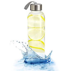 Charmlite BPA Free Plastic Leak Proof Durable Water Bottle Drop Resistant 650ml-22 oz