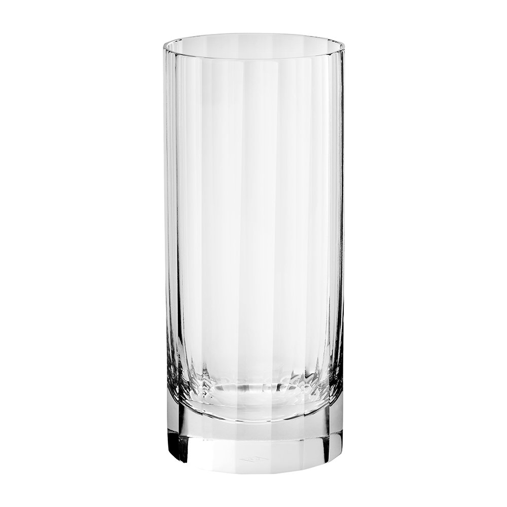 Fluted Highball Glass Plastic Unbreakable Crystal High End Quality PC Highball Glasses Featured Image