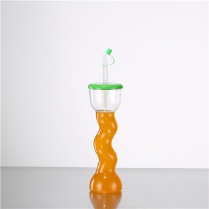 Charmlite Stylish Plastic Twist Slush Cup – 22 oz / 650 ml