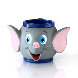 Charmlite 3D Cartoon Animal Cups with Handle, Cute Ice Cream Mug Food Grade