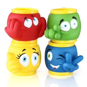 Charmlite 3D Cartoon Animal Cups with Handle, Cute Ice Cream Mug Food Grade