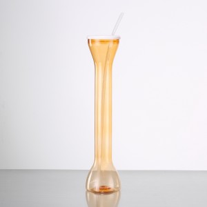 Charmlite Eco-friendly Plastic Juice Yard Party Slush Glass- 32 oz / 900ml