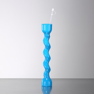 Charmlite Large Stylish Plastic Twist Slush Cup – 30 oz / 850 ml