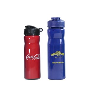 Charmlite Factory Direct Customized Logo 650ml Water Bottle with Lanyard for Promotion