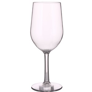 Charmlite Unbreakable Wine Glasses  100% Tritan  Shatterproof Reusable And Dishwasher Safe Goblet Glass – 14oz