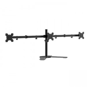 ODM 32 Inch Tv Mount Suppliers –  Super Economical 3 Monitor Desk Stand – CHARM-TECH