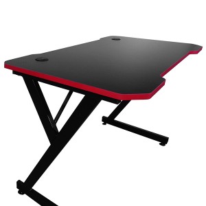 Cena hurtowa Wysokiej jakości biurko na laptopa LED Ładny design Proste biurko komputerowe do gier Komputer biurkowy do gier
