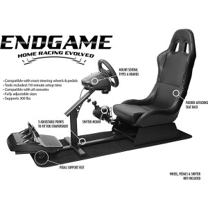 Factory Customized Special Rotatable Keyboard ndi Mouse Board ya Seat Bracket Racing Steering Wheel Simulator