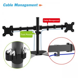 Hot-selling Dual Monitor Arm Monitor Mount Desk Mount
