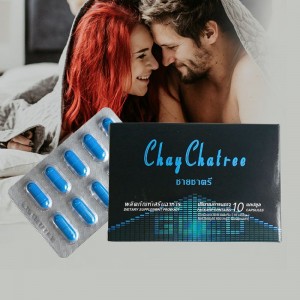 Pilules d'érection et d'amélioration rapides de marque ChayChatee pour les hommes résolvant l'éjaculation prématurée Blister Pack box