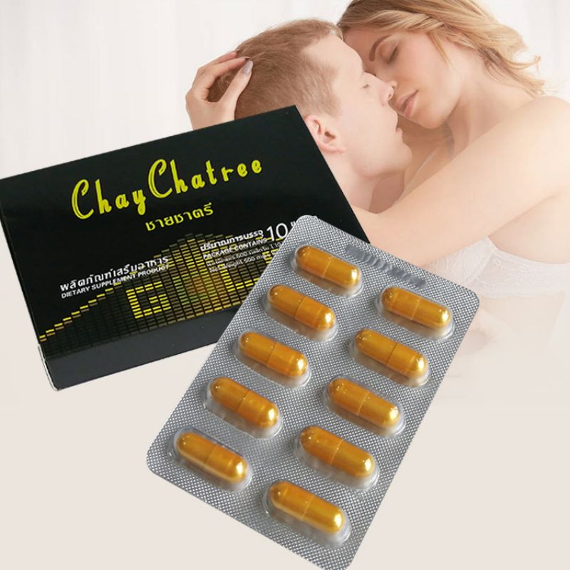 ChayChatee brend tablete za brzu erekciju i poboljšanje za muškarce koji rješavaju preranu ejakulaciju kutija s blisterom