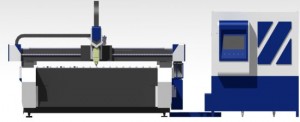 12KW 25130 פורמט גדול CNC מכונת חיתוך סיבי לייזר עבור גיליונות מתכת