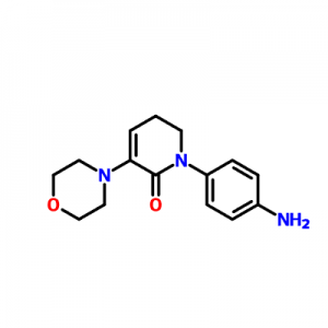 1-(4-Aminophenyl)-5,6-dihydro-3-(4-morpholinyl)-2(1H)-pyridinone