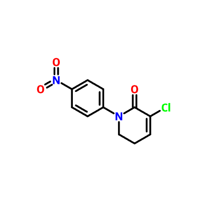 3-Cloro-1-(4-nitrofenil)-5,6-dihidropiridin-2(1H)-ona Imaxe destacada