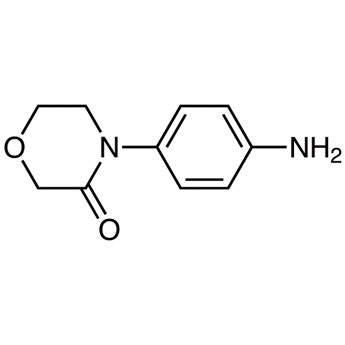 4-(4-Aminofenil)morfolin-3-unu Elstara Bildo