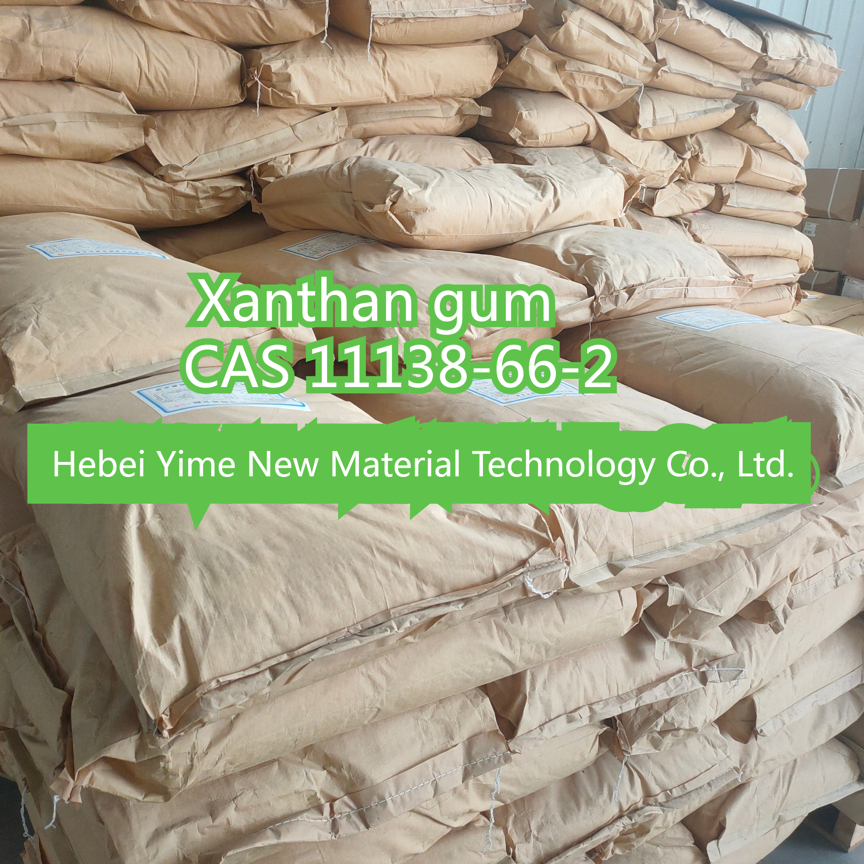 Kualitas Tinggi Xanthan Gum Food Grade 80 Mesh 200 Mesh CAS 11138-66-2