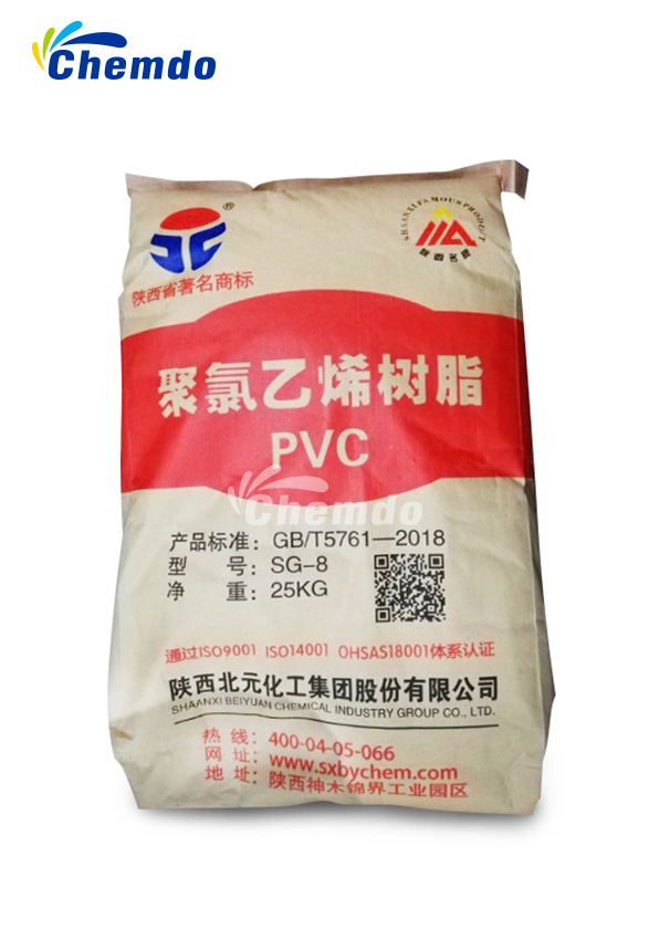 Resina de PVC SG-8 K57-59 Grado de montaje