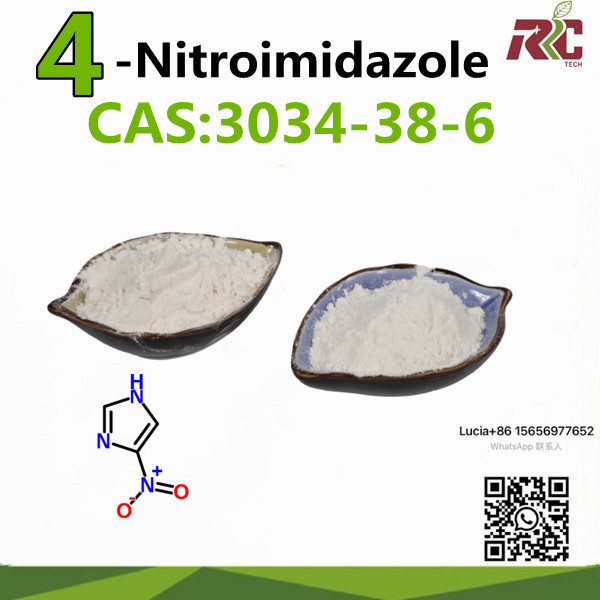 Intermedio orgánico químico de venta caliente 4-nitroimidazol CAS NO.3034-38-6