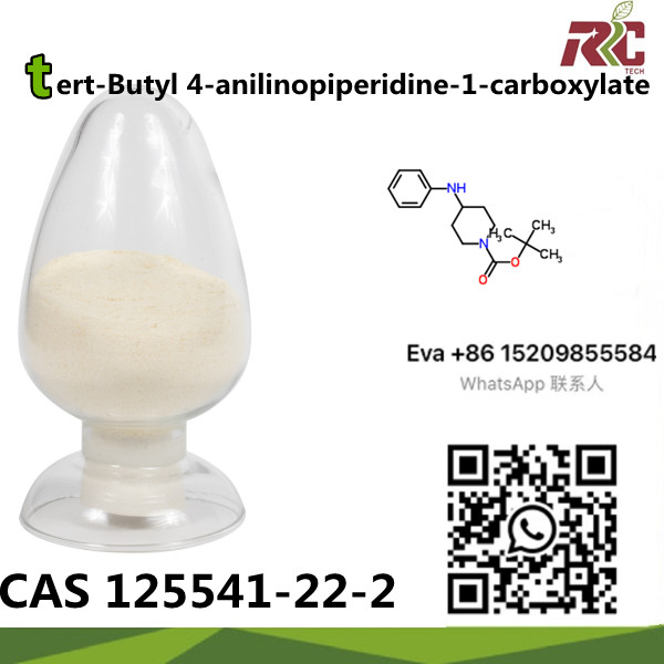 Hot Selling CAS 125541-22-2 Tert-Butyl 4-Anilinotetrahydro-1 (2H) -Pyridinecarboxylate in Stock