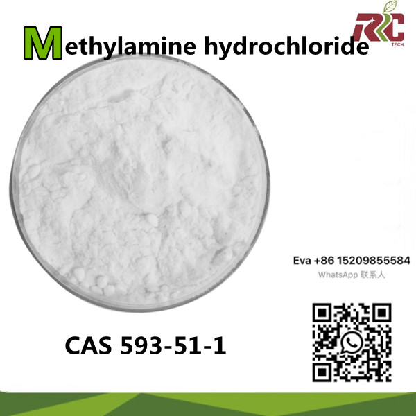 Stokdagi 99% tozalik CAS 593-51-1 metilamin gidroxlorid kukuni