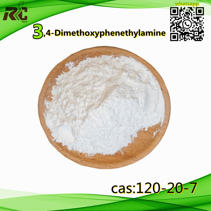 Farmaceutický medziprodukt s vysokou čistotou 99% 3,4-dimetoxyfenetylamín CAS 120-20-7 ，Priamy predaj z továrne na dlhodobé dodávky chemikálií