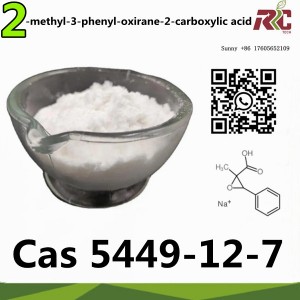 Hot sale Chemical And Pharmaceutical - New bmk powder Cas 5449-12-7 chemical 2-methyl-3-phenyl-oxirane-2-carboxylic acid high degree of extraction raw materical and intermediate China Supplier  &#...