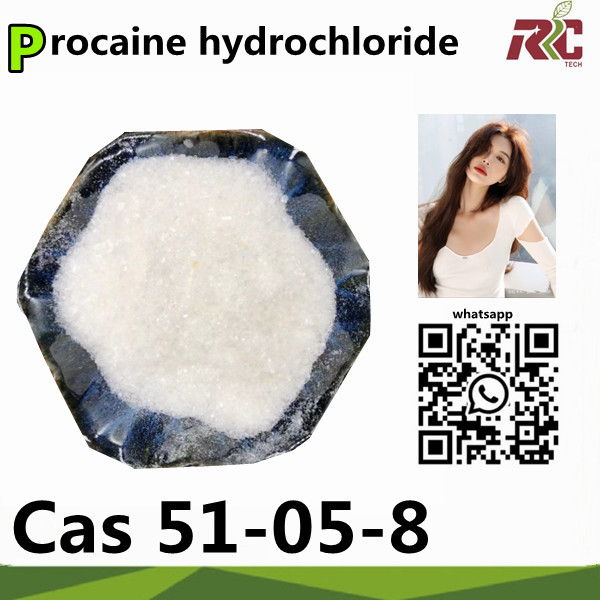 Továrenská dodávka 99% prokaín hydrochlorid Cas 51-05-8 chemické suroviny Farmaceutický medziprodukt
