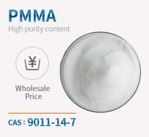 Polymethylmethacrylate (PMMA) CAS 9011-14-7 Famatsiana mivantana avy amin'ny orinasa