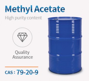 Methyl Acetate CAS 79-20-9 kalitao avo lenta sy vidiny ambany
