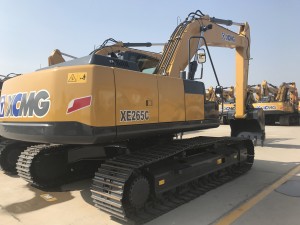 Construction Excavator 26t Machine Digger XCMG XE265CLL හොඳ තත්ත්වයෙන්