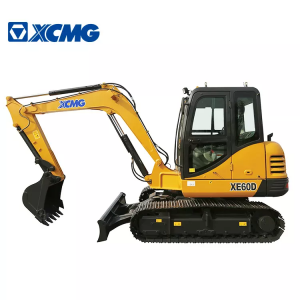 Ausgruewung Equipement XCMG XE60D 6 Tonne Excavator fir Verkaf