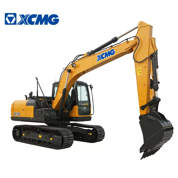 Crawler Excavator XCMG XE135D 13t Digger bei Na Isuzu Engine Picha Iliyoangaziwa